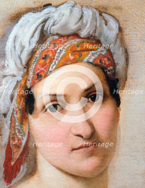 Ritratto della moglie Vincenza Scaccia, 1816. Creator: Hayez, Francesco (1791-1882).