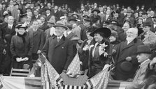 Pres. Wilson and Mrs. Galt, Phila., 10/8/15, 1915. Creator: Bain News Service.