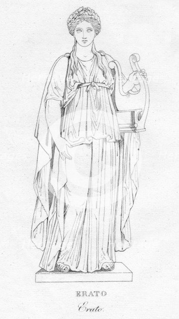 'Erato', c1850. Artist: Unknown.
