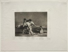 The Horrors of War: Unhappy Mother. Creator: Francisco de Goya (Spanish, 1746-1828).