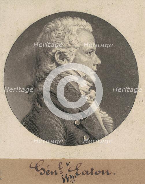 William Eaton, 1808. Creator: Charles Balthazar Julien Févret de Saint-Mémin.