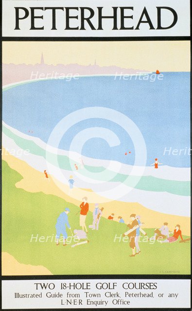 'Peterhead', London & North Eastern Railway (LNER) poster, c1930. Artist: JL Carstairs