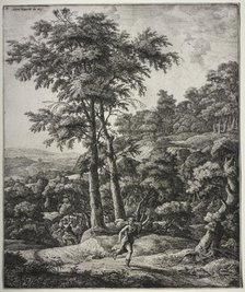 Apollo and Daphne. Creator: Anthonie Waterloo (Dutch, 1609/10-1690).