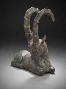 Long-Horned Ibex, Modern. Creator: Unknown.
