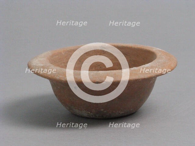 Bowl, Coptic, 4th-7th century. Creator: Unknown.