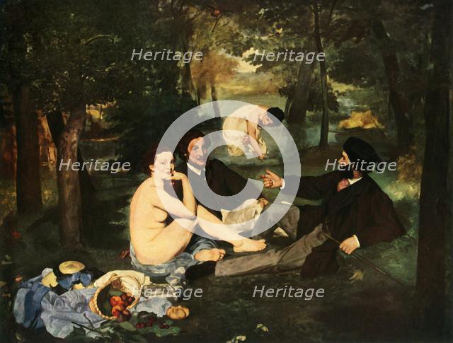 'The Picnic', 1863, (1937).  Creator: Edouard Manet.