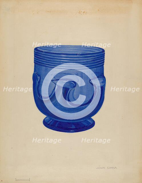 Bowl, 1935/1942. Creator: John Dana.