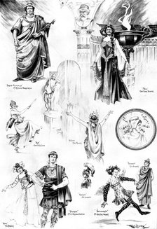 "A Greek Slave," the new musical comedy at Daly's Theatre, 1898. Creator: Unknown.