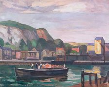 A Quayside, Boulogne, c1880-1920. Creator: William York Macgregor.