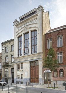 Ecole Josaphat, facing 30 Rue de la Ruche, (1907), c2014-2017. Artist: Alan John Ainsworth.