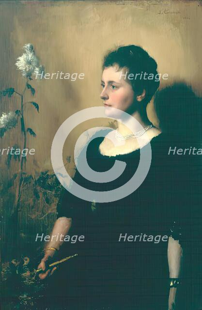 Mary Livesey Forbes, 1884. Creator: James Cadenhead.