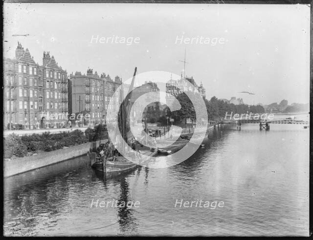 Putney Reach, Wandsworth, Greater London Authority, c1905. Creator: William O Field.