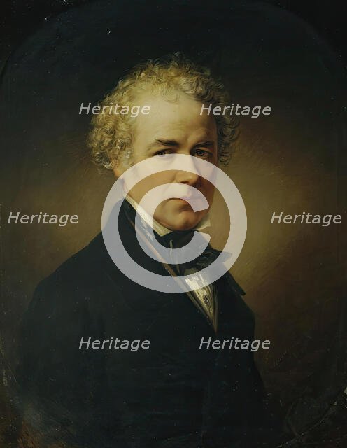 The painter Johann Ender, 1854. Creator: Eduard Ender.