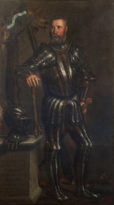 Portrait of Pase Guarienti, 1556. Creator: Flacco, Orlando (1527-1593).