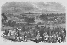 'View from Belmont Mansion, Fairmount Park', 1883. Artist: Frederic B Schell.
