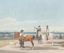 Horsemen near Munich, 1830. Creator: Wilhelm von Kobell.