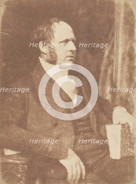 [Man], 1843-47. Creators: David Octavius Hill, Robert Adamson, Hill & Adamson.