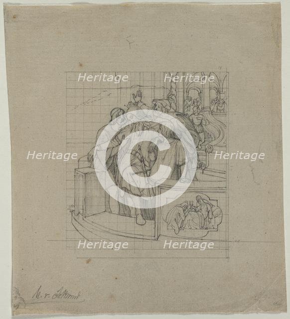 The King of Thule, second or third quarter 1800s. Creator: Moritz von Schwind (German, 1804-1871).