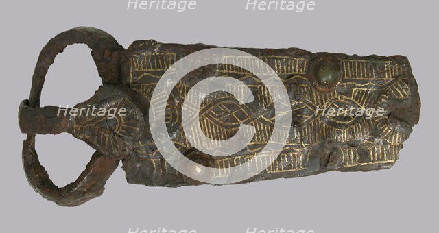 Belt Buckle Tongue, Frankish or Burgundian, 4th-7th century. Creator: Unknown.