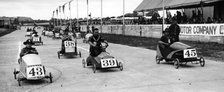 Soap Box Derby, Crystal Palace, London, 1939. Artist: Unknown