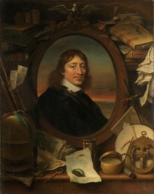 Portrait of Gerard Pietersz Hulft (1621-1656), First Councilor and Director-General of the Dutch Eas Creator: Govaert Flinck.