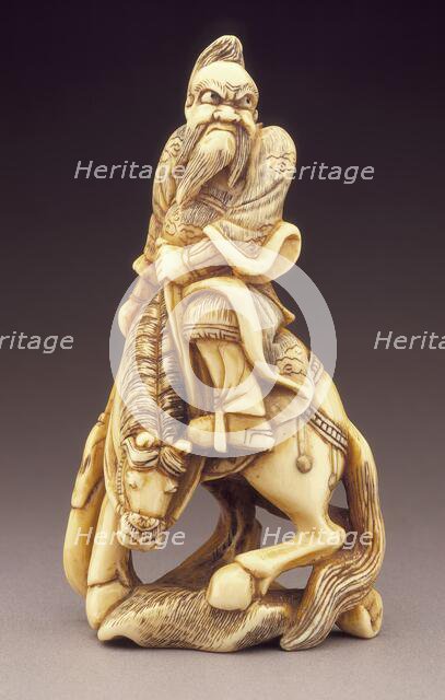 Kan'u Mounted, 18th century. Creator: Unknown.