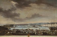 View of the Old Port of Toulon (El puerto viejo de Tolón) (image 2 of 2), 1771. Creator: Juan Patricio Morlete Ruiz.