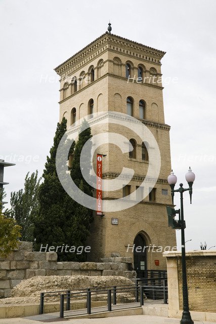 Torreon de la Zuda, Zaragoza, Spain, 2007. Artist: Samuel Magal