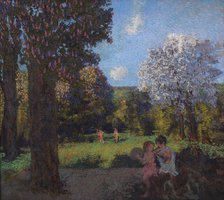 The Chestnut Trees, 1932-1935. Creator: Roussel, Ker-Xavier (1867-1944).