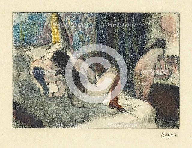 Mimes des courtisanes de Lucien. Illustration, .