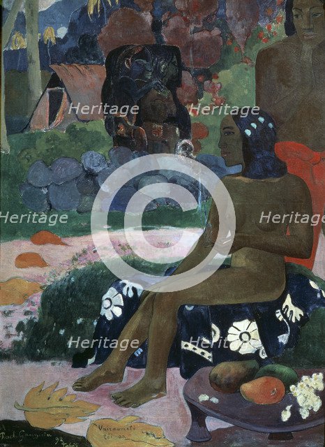 'Vairaumati Tei Oa (Her Name is Vairaumati)', 1892.  Artist: Paul Gauguin