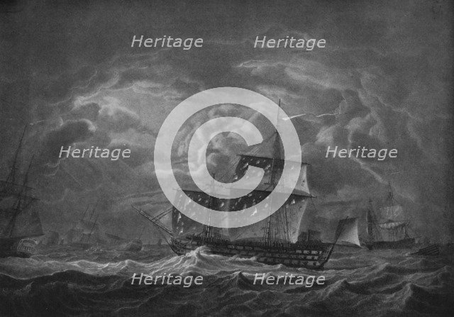 'After the Battle of Trafalgar', c1806. Artist: Robert Dodd.