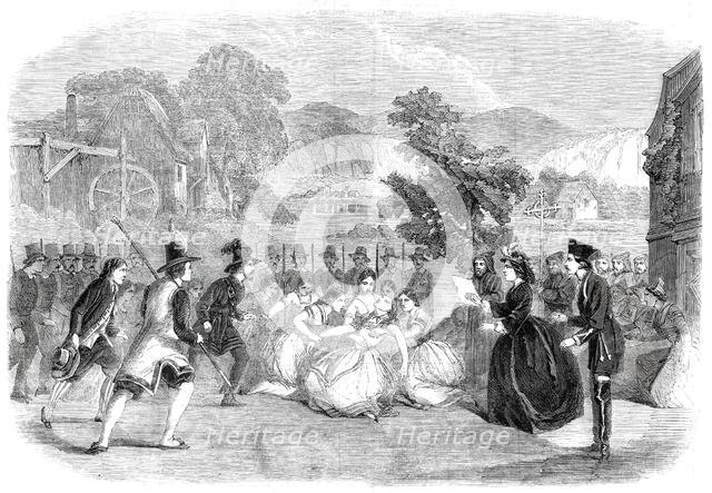 Scene from the opera of "The Night Dancers", at the Royal English Opera, Covent Garden, 1860. Creator: Unknown.