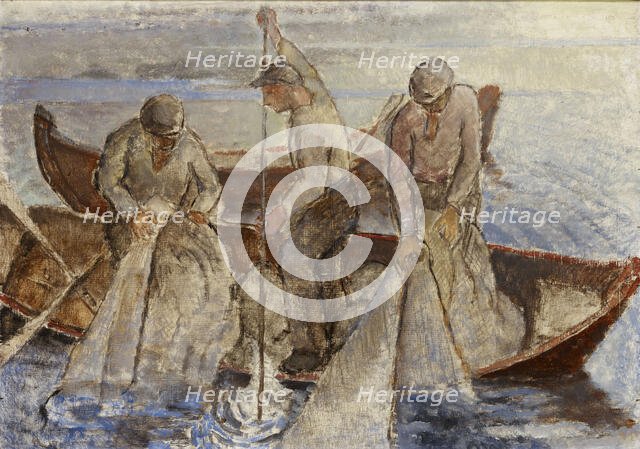 Seine, 1926. Creator: Alvar Cawén.