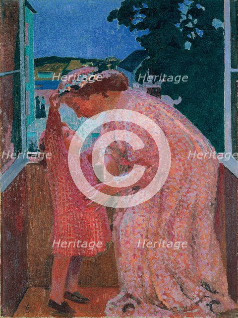 The Crown of Daisies, c. 1906. Artist: Denis, Maurice (1870-1943)