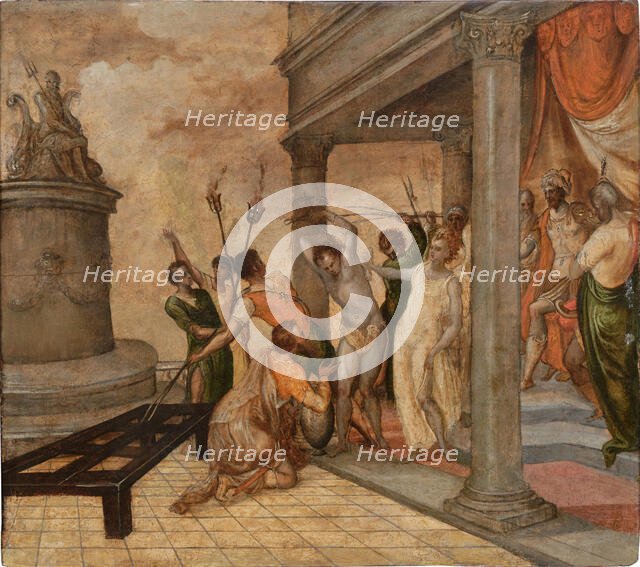 The Martyrdom of Saint Lawrence, c1569. Creator: El Greco, Dominico (1541-1614).