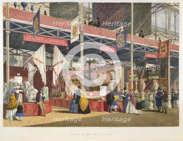 Guernsey, Jersey, Malta, Ceylon,1854. Creator: Joseph Nash.