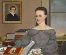 Portrait of Marie Jane Andrew, unknown date. Creator: Joseph R Mason.