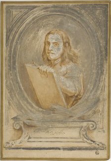 Portrait of Pietro Testa, after c. 1645. Creator: Unknown.