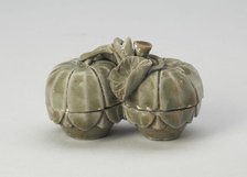 Double Melon-Shaped Box, Northern Song dynasty (960-1127). Creator: Unknown.