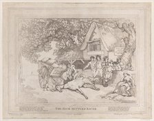 The Cart Horse (from The Life of a Racehorse, or The High-Mettled Racer), July 20..., July 20, 1789. Creators: Thomas Rowlandson, John Hassell.
