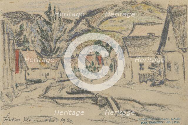 Fackov, 1920. Creator: Jan Trampota.