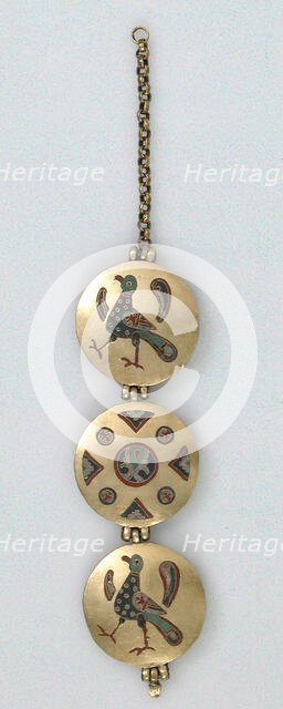 Chain with Birds and Geometric Motifs, Kievan Rus', 1000-1200. Creator: Unknown.