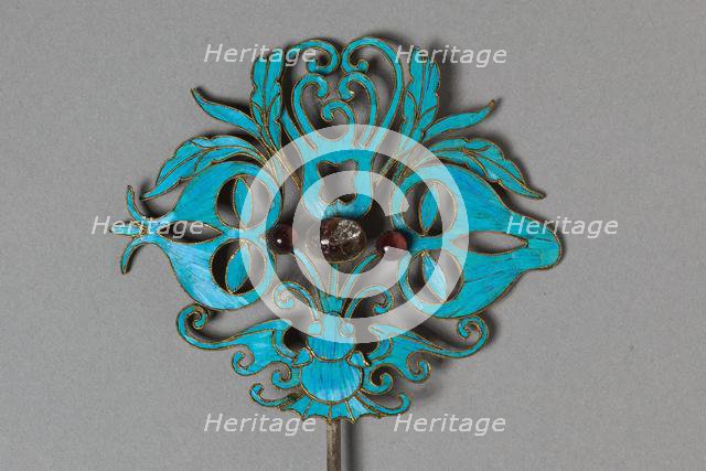 Headdress Ornament, 1800s-1900s. Creator: Unknown.
