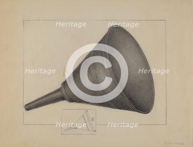 Funnel, c. 1936. Creator: Charles Garjian.