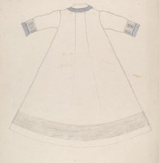 Nightgown (Back View), c. 1936. Creator: Evelyn Bailey.