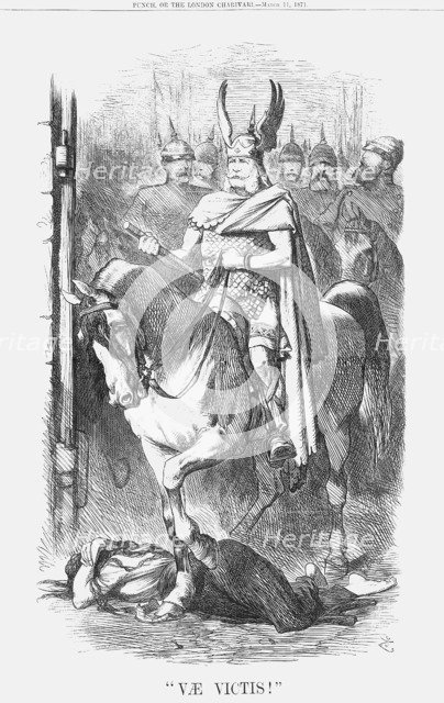 Vae Victis!, 1871. Artist: Unknown