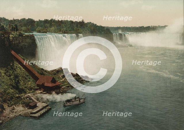 Niagara, general view of falls, c1898. Creator: Unknown.