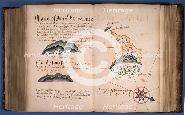 William Hack's atlas of the South Sea of America, c1682-c1700. Creator: William Hack.