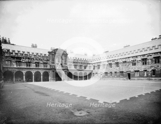 St John's College, Canterbury Quad, Oxford, Oxfordshire, 1885.  Artist: Henry Taunt